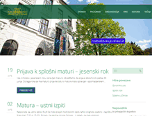 Tablet Screenshot of io.gimnazija-poljane.com